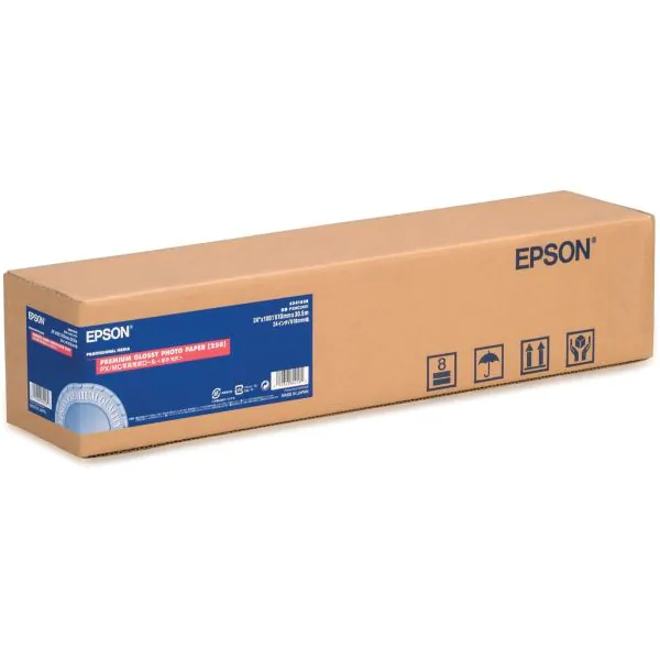 Papel Epson Premium Glossy Photo Paper 166g/m² - 0,61 x 30.5m.