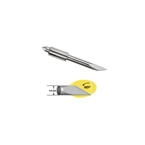 Pack 5 Cuchillas Graphtec CB15U-K30 (1.5mm - Punta Aguda / Sandblast)