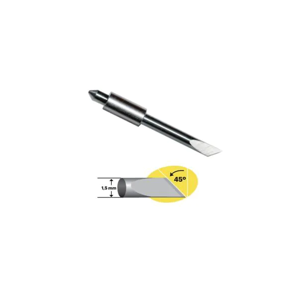 Pack 5 Cuchillas Graphtec CB15UA (1.5mm - Especial Reflectante Grado Diamante)
