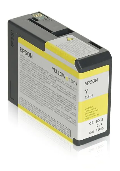 Cartucho Epson  T580400 amarillo