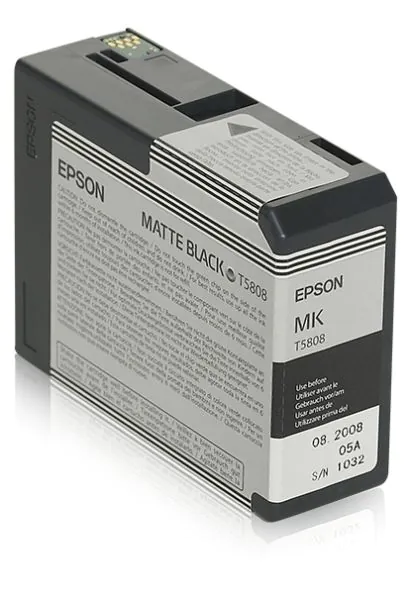 Cartucho Epson T58080N negro mate