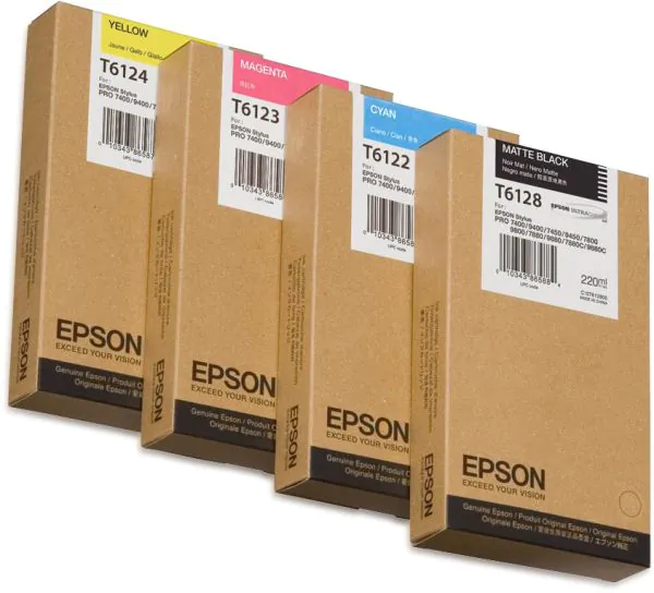 Epson GF Stylus Photo 7450/9450 Cartucho Amarillo  Alta capacidad