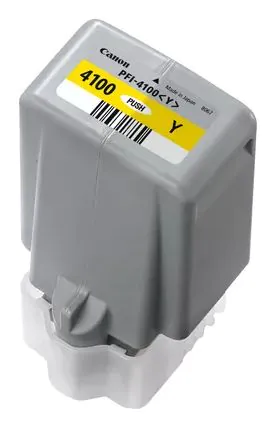 CANON Cartucho PFI-4100 Amarillo para PRO-1100, IPF6300 80ml