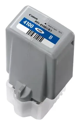 CANON Cartucho PFI-4100 Azul para PRO-1100, IPF6300 80ml