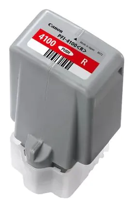 CANON Cartucho PFI-4100 Rojo para PRO-1100, IPF6300 80ml