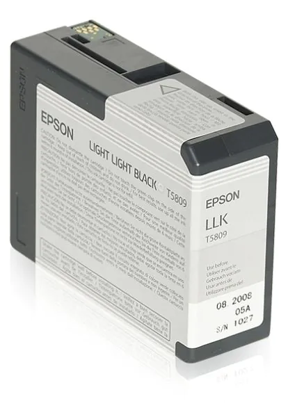 Epson Stylus Pro-3800/3880 Cartucho Gris claro (80ml)