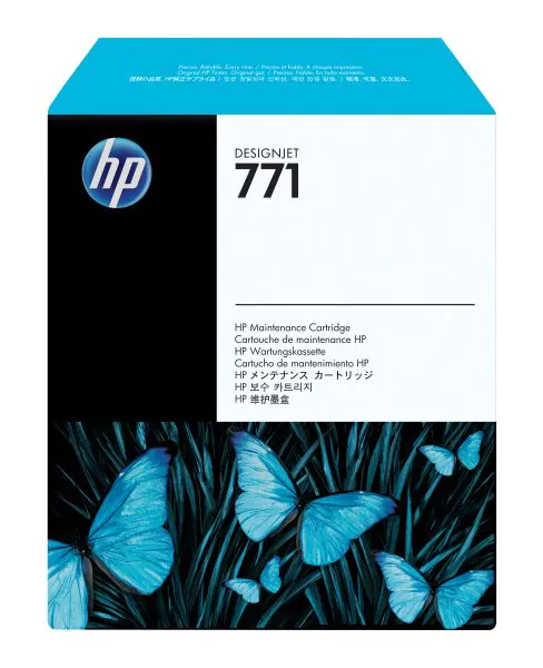 HP Designjet 771 Cartucho de Mantenimiento Color