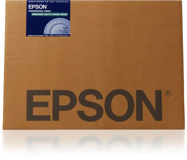 Epson Enhanced Matte Poster Board, 24" x 30", 1130 g/m²