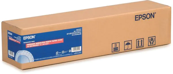 Epson GF Papel Premium Semigloss Photo, Rollo de 24" x 30,5m - 250g/m2