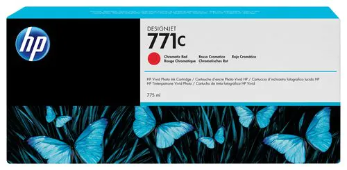 HP 771C Cartucho de tinta rojo cromático