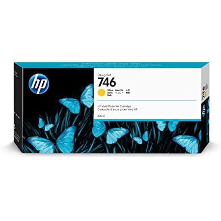 Cartucho de tinta HP Designjet 746 amarillo de 300ml	