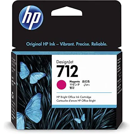 Cartucho toner HP 712 Magenta 29ml	