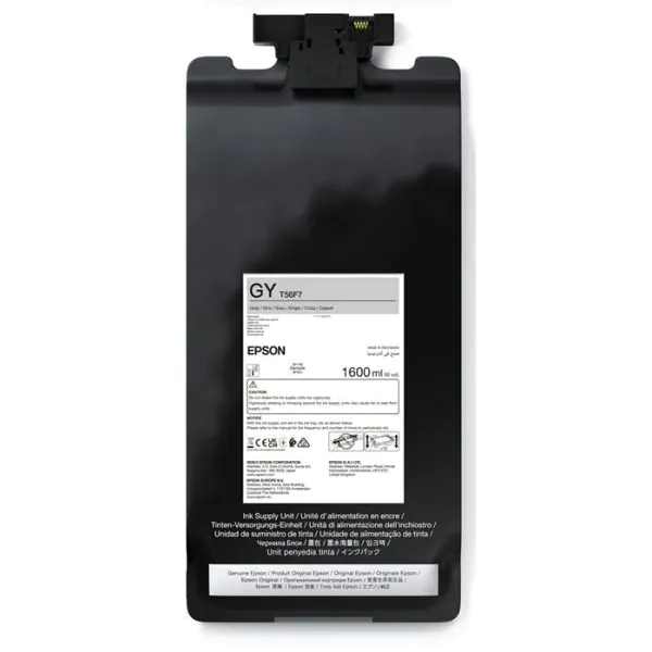 EpsonasdfP-Series 64" Gray IIPS Ink 1600ml 