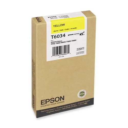 Cartucho Epson T603400 amarillo