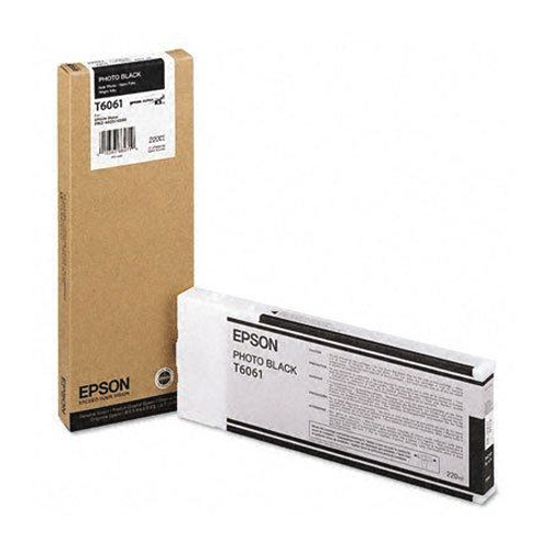 Cartucho Epson T606100 negro foto
