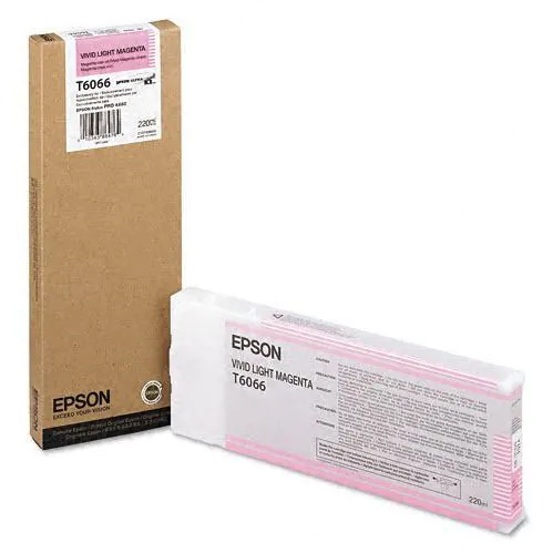 Cartucho Epson T606600 magenta claro vivo