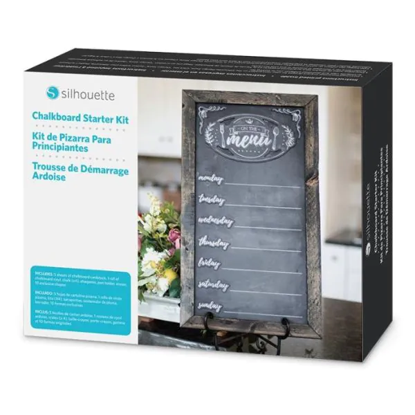 Kit iniciación Pizarra (Chalkboard) Silhouette