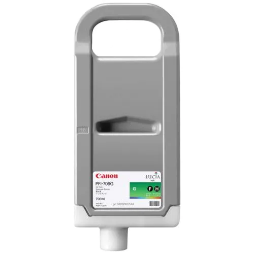 Cartucho de tinta verde Canon PFI-706G