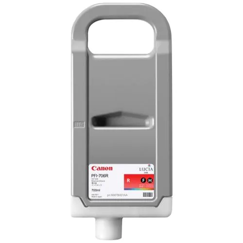 Cartucho de tinta rojo Canon PFI-706R