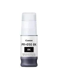 Cartucho de tinta negro Canon PFI-050BK de 70ml.