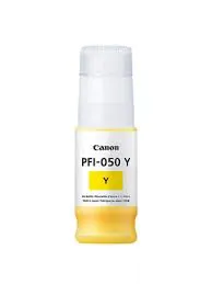 Cartucho de tinta amarilla Canon PFI-050Y de 70ml.