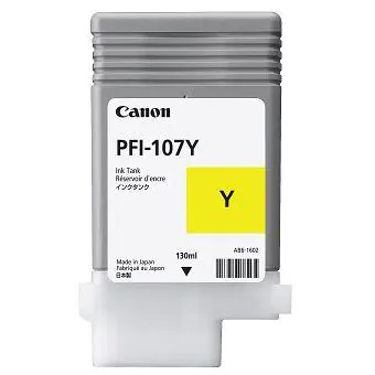 Cartucho de tinta amarillo Canon PFI-107Y