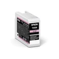 Cartucho de tinta Epson magenta claro T46S6 de 25ml.