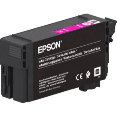 Cartucho de tinta Epson magenta T40D3 de 50ml.