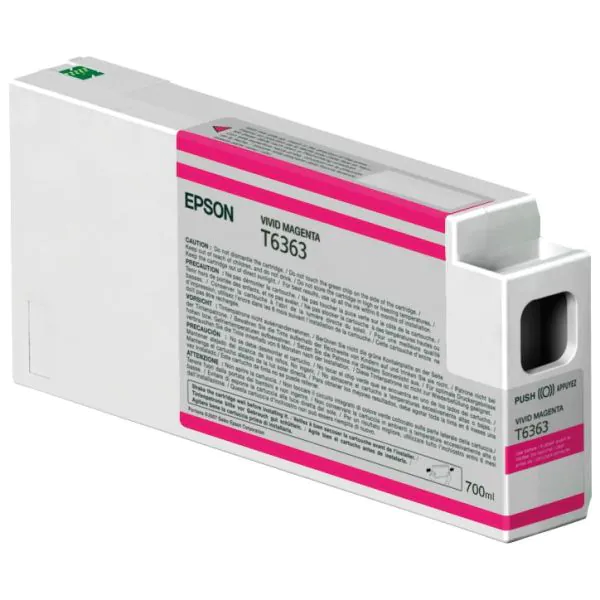 Cartucho Epson T636300 magenta vivo