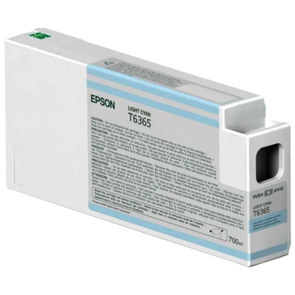 Cartucho Epson T596500 cian claro