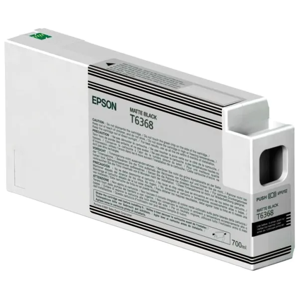 Cartucho Epson T636800 negro mate
