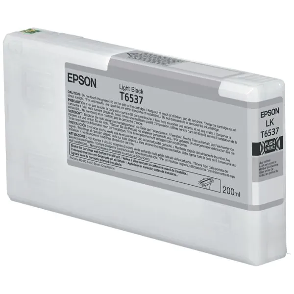 Cartucho Epson T6537 gris