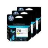 HP DesignJet T120/T520 Cartucho Amarillo Nº711 (Pack 3)