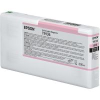 Cartucho de tinta Epson magenta claro T9136 de 200ml.